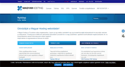 Desktop Screenshot of mhosting.hu